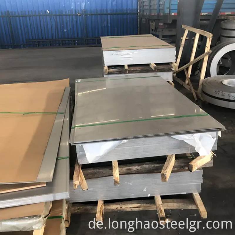 Edelstahlplatte Stainless Steel Plate